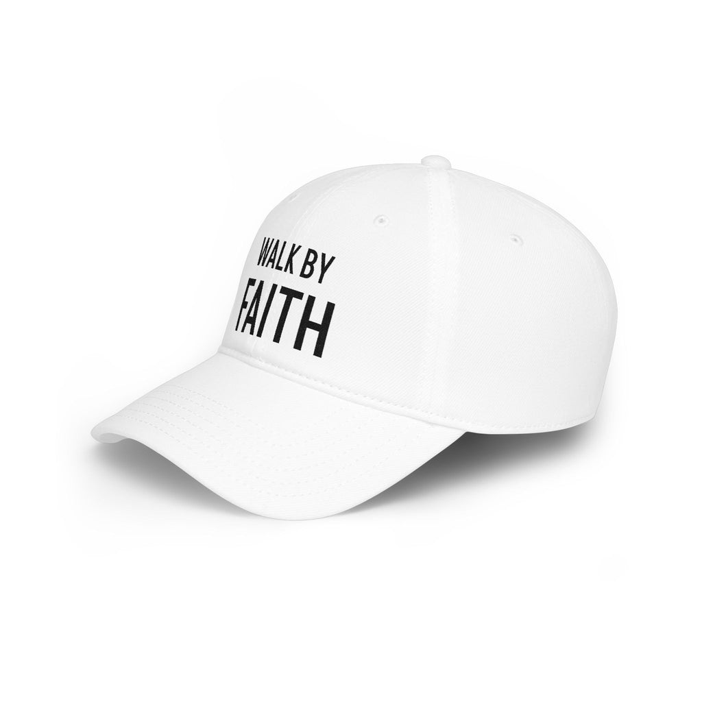 Walk By Faith Embroidered Baseball Cap | Christian Faith Hat